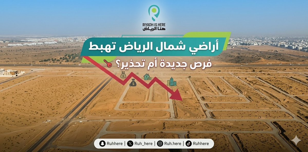 Ruh_here's tweet photo. أراضي #شمال الرياض تهبط دون حاجز 1000 ريال للمتر لأول مرة منذ سنوات، حيث تم بيع أرض في #حي_العارض
 بـ885 ريالًا للمتر

#هنا_الرياض 
#ارضي #عقار https://t.co/GJACCxqdoM