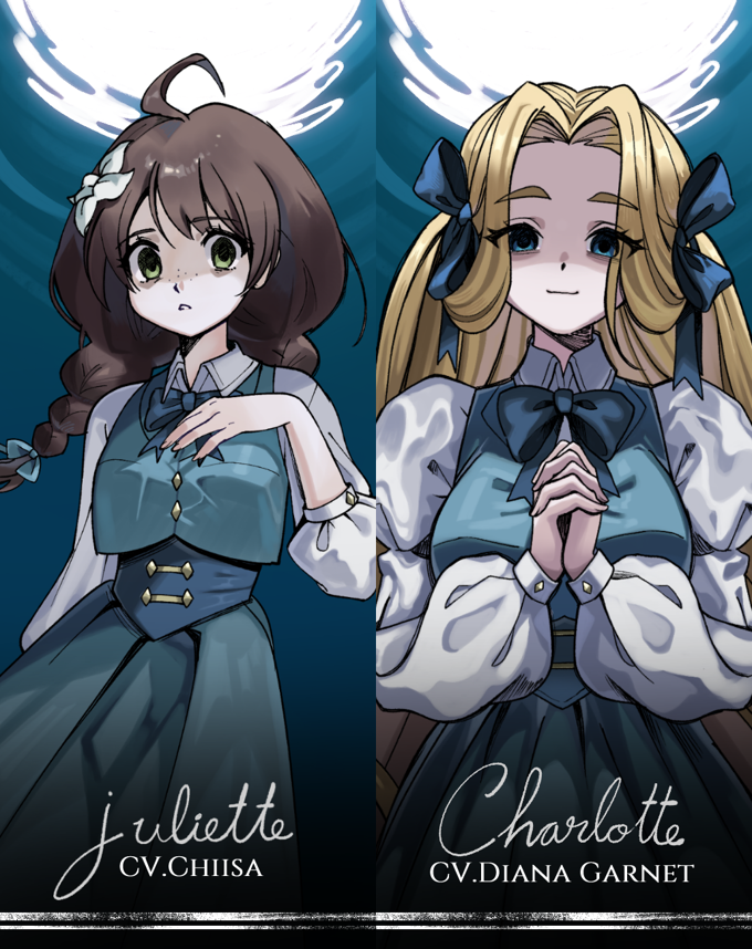 deviIspire's tweet photo. just discovered this indie rpg called moonlight plae about a girl named juliette that is following the spirit of her dead cat and she ends up trapped in this girls only seminary and she has to face the girls that are trapped inside... i love their designs edith is my fave https://t.co/LQJblmMHVq