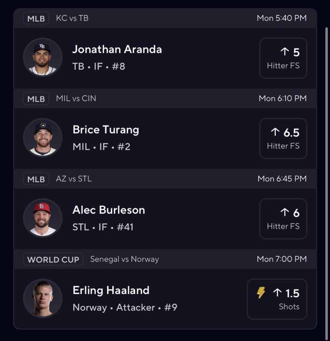 loudy535's tweet photo. DISCOUNT (10x)🚀
https://t.co/BgPMsb3en1
Fav pair Aranda🔒

#Raysup  #Thisismycrew  #FortheLou #PrizePicks #Gambling𝕏 #DFS https://t.co/fNWx8juX5U