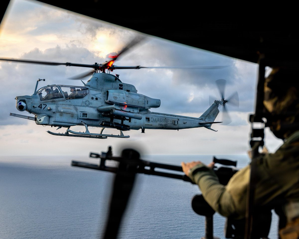 USMarineCorps's tweet photo. In the Marine Corps, one is never alone in the fight. There is always a Marine nearby who shares the same mission and values, whether in the air, on land, or at sea. https://t.co/5vaaRDHTCJ