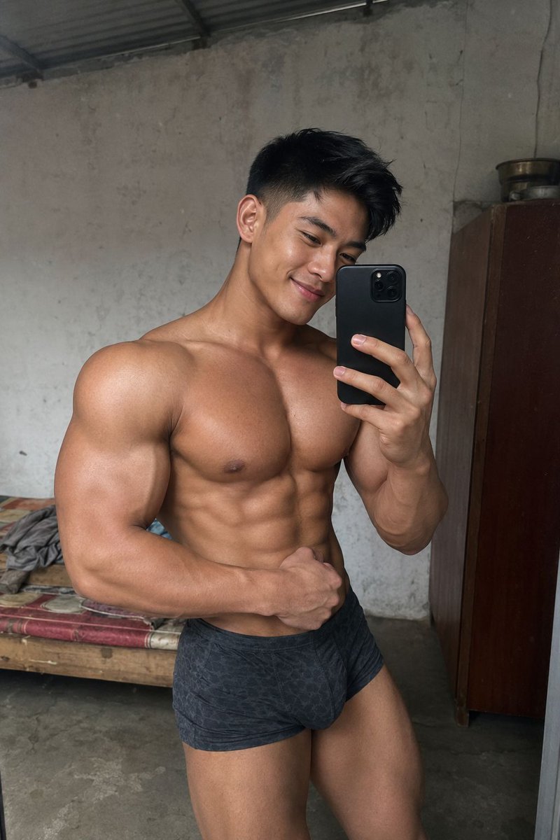 Asia_Gays's tweet photo. Vietnamese muscle boy with a confident smile and gym-built body. Gay fitness selfie with clean, natural energy. 💪🔋🍀

https://t.co/XgZI7VxGvW

#GayFitness #VietnameseBoy #AsianMuscle #MuscleSelfie #GymBody #GayMen #GayVN https://t.co/Bgp23oUU6k