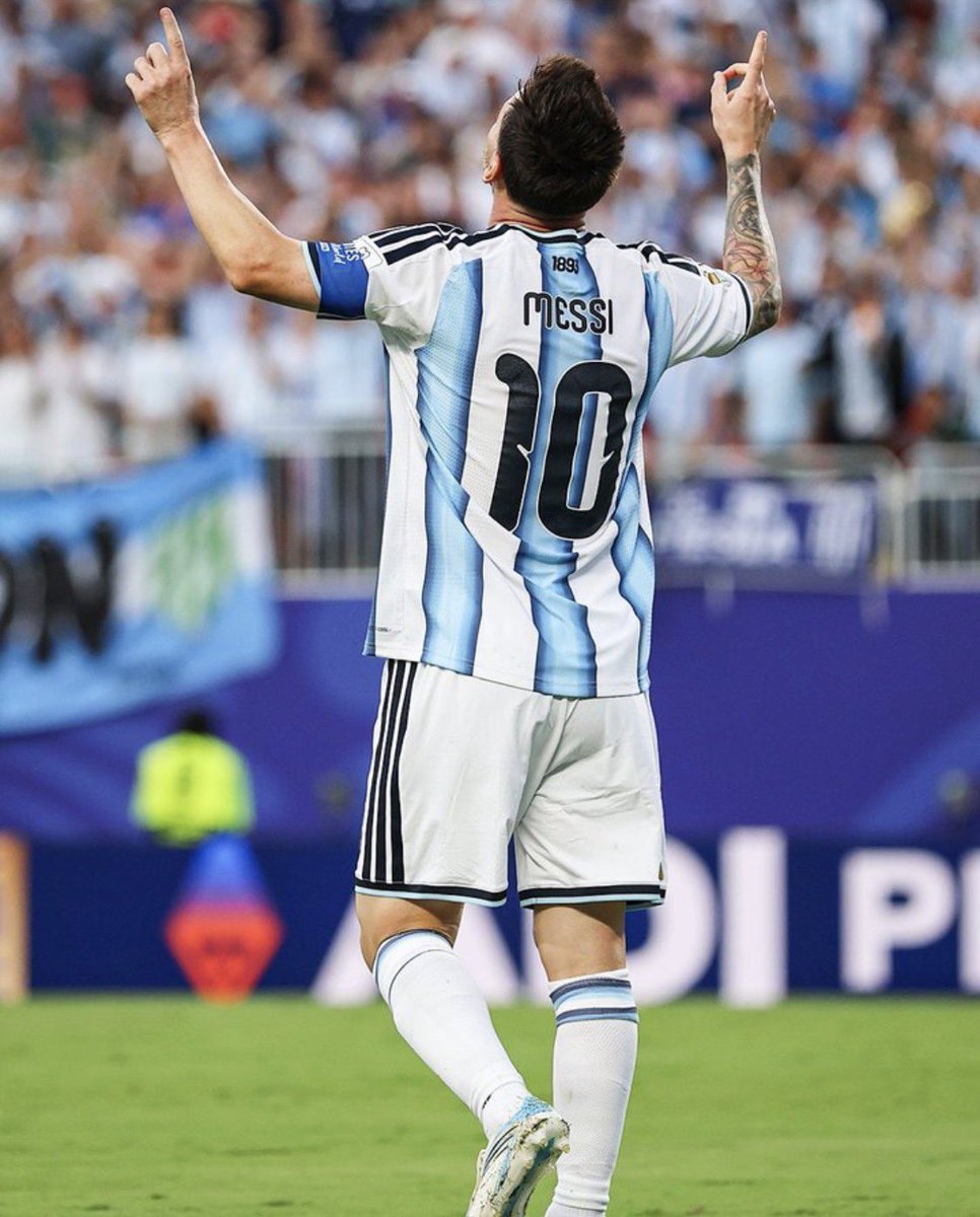 IBRAHIMABAKAR81's tweet photo. 🚨Pep Guardiola on Lionel Messi becoming the FIFA World Cup’s all-time leading goalscorer with 17 goals after scoring Argentina first goal against Austria:

🗣️ “Seventeen goals at the FIFA World Cup… people need to really stop and understand what that means. This is not normal football. This is the highest stage in the game, where every action is under pressure and every mistake can define a nation’s history.”

“When you watch Lionel Messi over the years, you realize you are not just seeing a player who scores goals, but someone who continuously reshapes what football at the elite level looks like. The World Cup is where legends are tested, and he has not only passed that test — he has rewritten it.”

“What makes it incredible is not only the number, but the repetition of greatness. Across different tournaments, different teammates, different tactical eras, he has remained the one constant force Argentina could rely on when everything becomes difficult.”

“In football, you can prepare for many things. You can study systems, movements, patterns. But some players operate beyond that level of preparation. Even when you know exactly what Messi wants to do, stopping it is another matter entirely.”

“Seventeen moments where he found a way through the strongest defensive structures in international football. Seventeen moments where tension, expectation, and history all met at the same point — and he still delivered.”

“And it’s important to understand the context of those goals at the FIFA World Cup. These are not casual goals. These are goals that come in decisive matches, in knockout pressure, in moments where everything slows down except his decision-making.”

“What he has done is not just extend a record. He has changed the standard of what people will now expect from greatness on this stage. Future generations will not just aim to be good at the World Cup — they will be measured against this level.”

“Some players win trophies, some define eras at club level, but very few redefine what is possible at international level. Lionel Messi has done that on the biggest stage of all — the FIFA World Cup.”

{@sports}