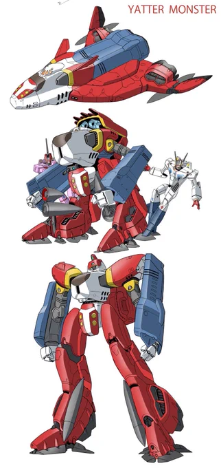 #ケロロ軍曹 #ケロロロボ #マクロス ケーニッヒモンスターバリエーション 夏コミ新刊に収録します