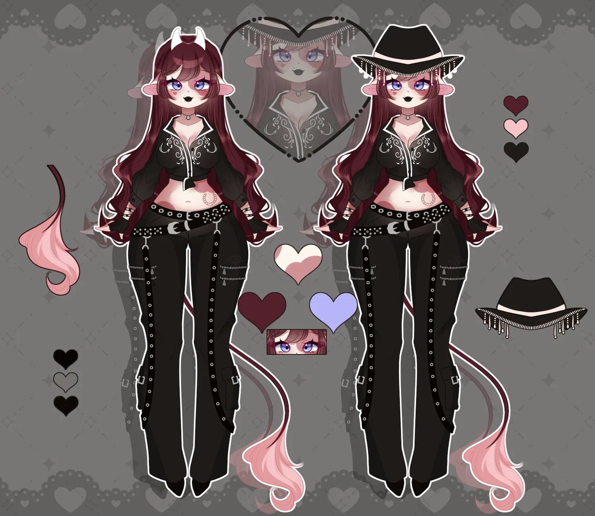 cordeelia 🍒🍫🐮 V⬩S ⪼ country rock cow girl ⪻ tweet media
