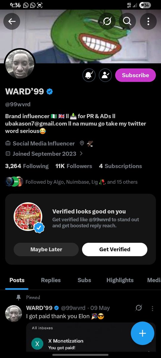 Mubbybml2006's tweet photo. @TheDamiForeign @99wvrd ACTIVE BOSS 

9127650982
OPAY https://t.co/lAhDA0Be3N
