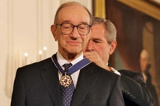 Templetree1's tweet photo. Alan Greenspan was the Fed Chair who made me fall in love with studying markets, interest rates, and macroeconomics and paved my way to B-school. In my view, the humblest and the greatest Federal Reserve Chair ever. A giant whose influence will be felt for generations. Rest in peace AG!!! 1926 - 2026 : 100 years of glory.