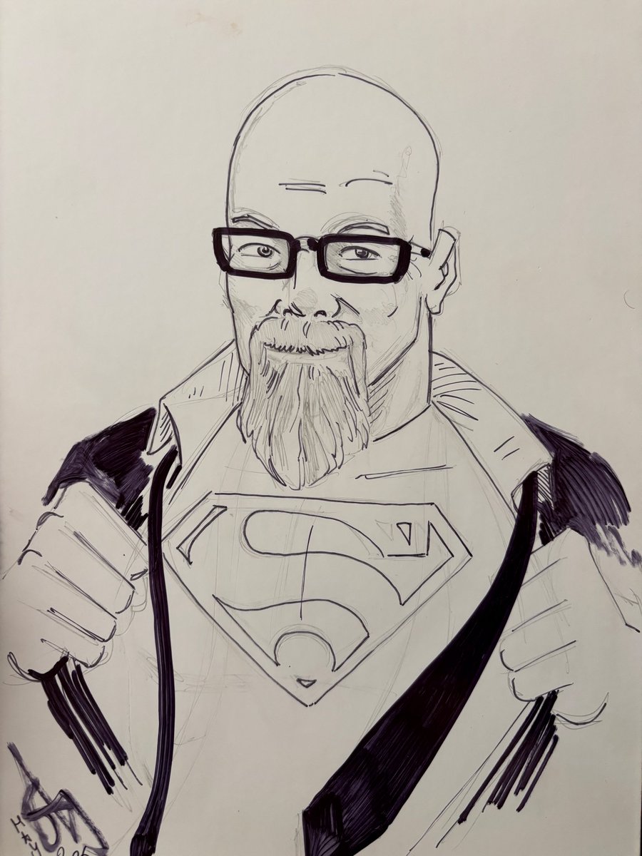 daphlipside's tweet photo. Sketch my Wife and Daughter got me for Father’s day. https://t.co/XjyY70pLj8