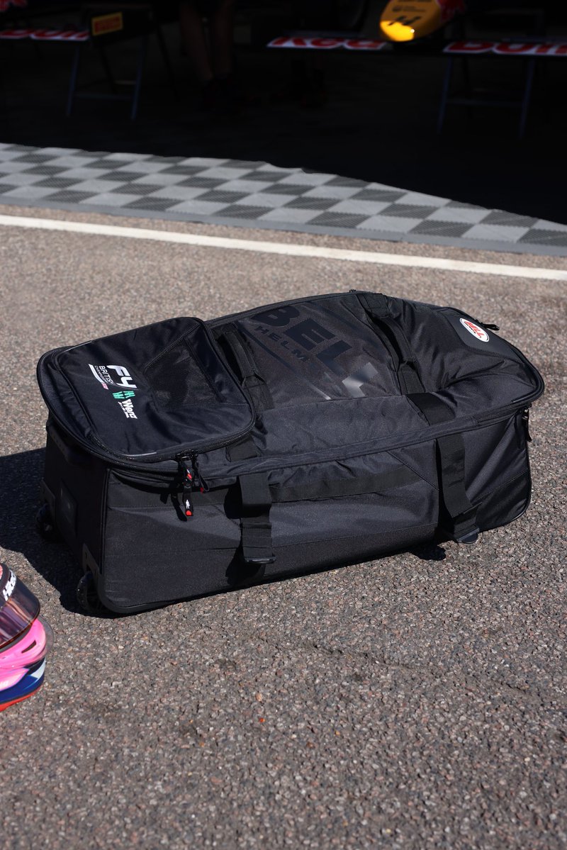 BritishF4's tweet photo. There’s only one Chiara Bättig 😅
Putting her Bell Luggage to full use already 🤭

#BritishF4 https://t.co/xkIekZUi3H