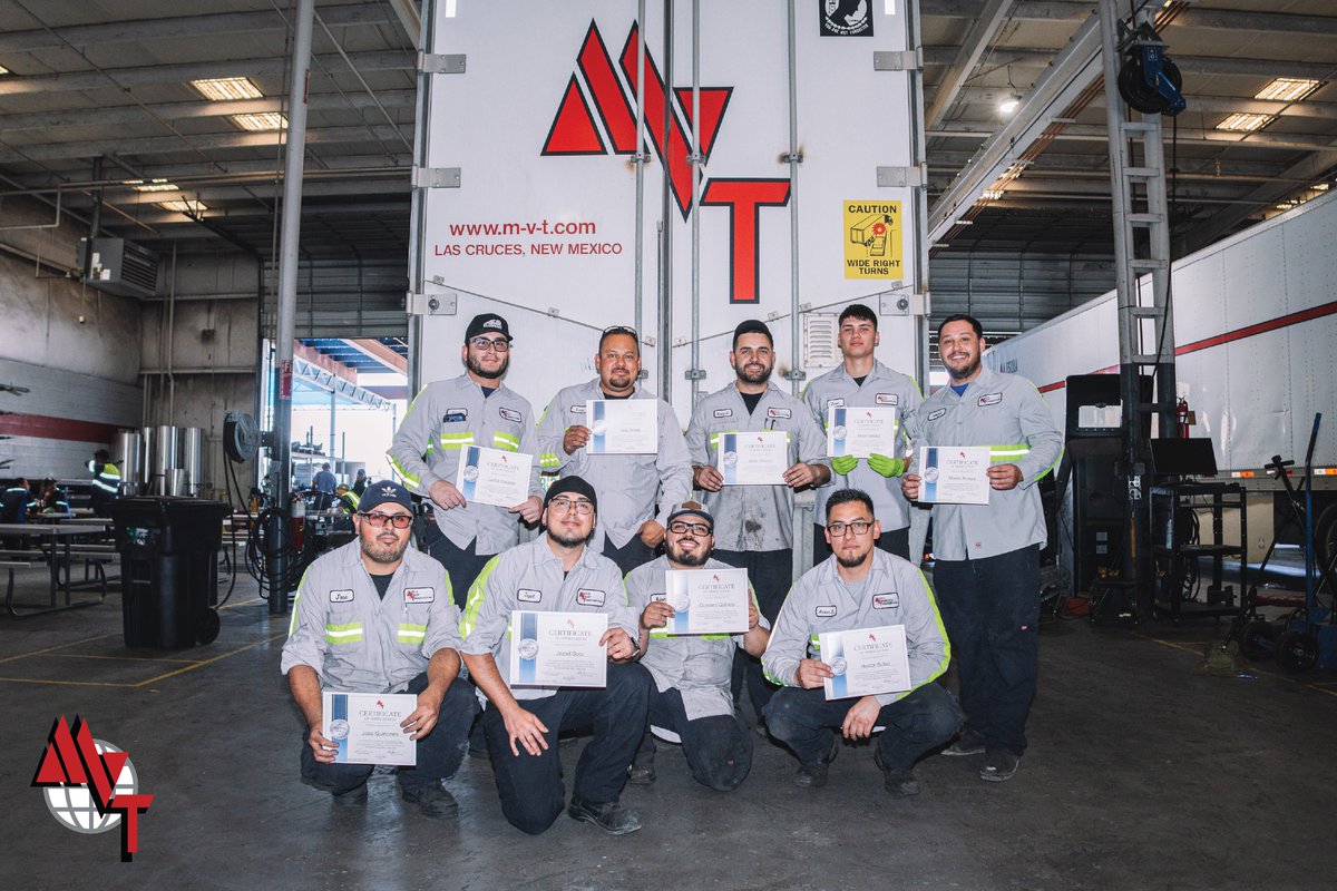 MVTServices's tweet photo. 🔧👏 Celebrating our amazing technicians in El Paso!

Last Wednesday, we recognized the hard work, dedication, and expertise of our MVT tech team during Tech Appreciation Week. 

Thank you !

#TechAppreciationWeek #MesillaValleTransportation #ElPasoTX  #MVTFamily https://t.co/J4d3XvEFQV