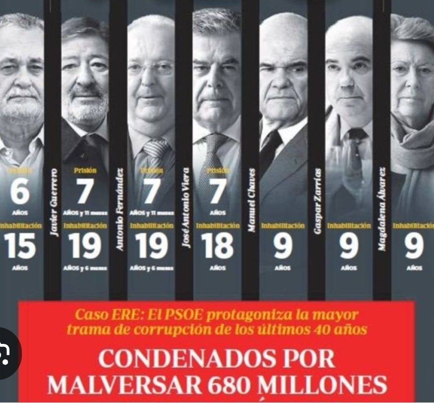 juananbienser's tweet photo. @Proserpinasb Chavez y Griñan no tienen que devolver los 680M por que el constitucional de Conde pumpido, puesto a dedo por psoe y pp, los han indultado https://t.co/SULkrJgaEt