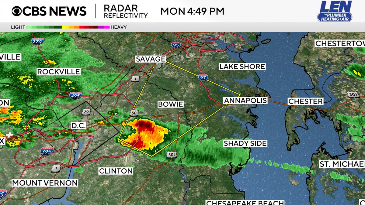 _rachaeltv's tweet photo. Severe thunderstorm warning has been issued in our area until 22 Jun 5:15PM . 

This storm may produce damaging winds and/or hail. Stay indoors until the storm has passed. #mdwx #wjz https://t.co/Gg2vHvApDp