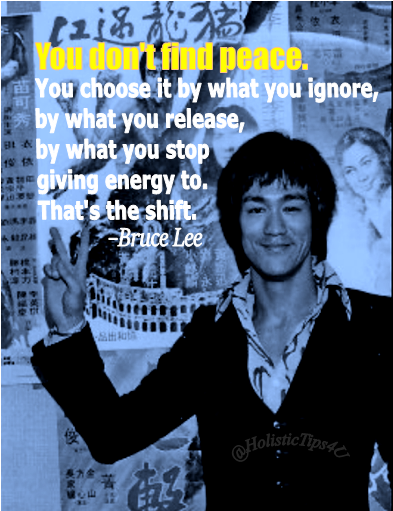HolisticTips4U's tweet photo. "There will be calm and tranquility when you are free from outside influences and are not disturbed." -Bruce Lee ☮️🙏🥰 #MondayMiracles https://t.co/VS1BwqXGDw