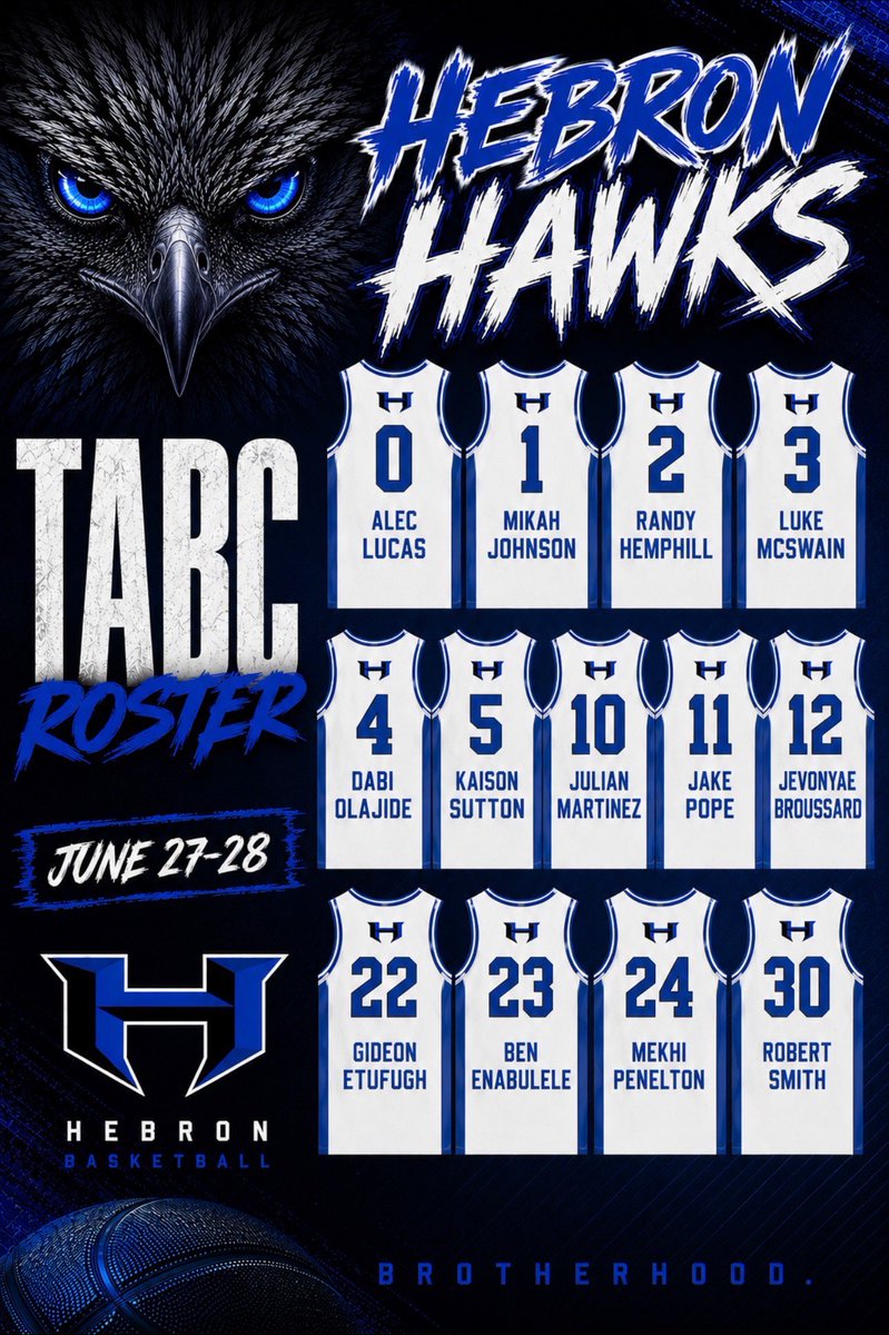 HebronHawksBB's tweet photo. All the work. All the grind. It’s TABC weekend. 🏀💪

#LoveWins #BTW #Brotherhood https://t.co/1EkfxKGoT0