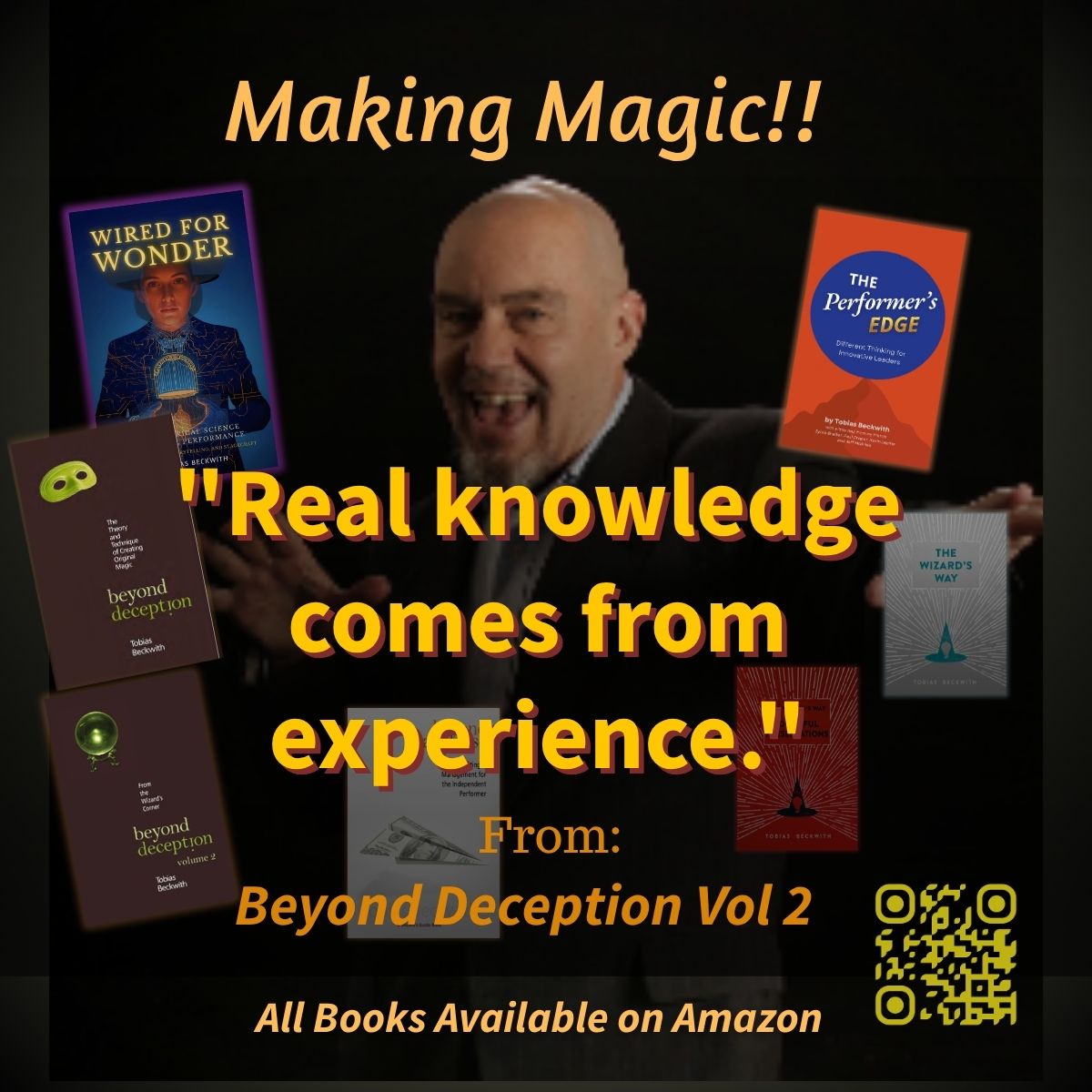 tobiasbeckwith's tweet photo. Another quote I saw first in a da Vinci notebook, and later quoted by Einstein. Go ahead and read all you want... but until you try it out, it's not real knowledge. #makingmagic #performersedge https://t.co/wQv64GeflF