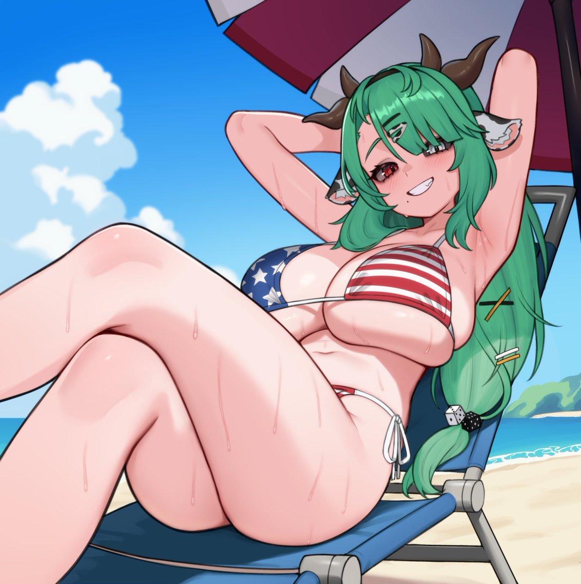 gameaddict69's tweet photo. Summer cow is very well fed!🦅🔥
🎨CM: @Moursho 
#crefart https://t.co/Q7InZwzoEI
