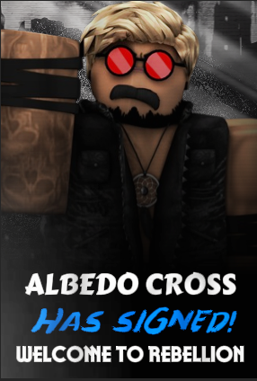 RBLX_Cataclyst's tweet photo. SIGNING SPREE: #12 Albedo Cross https://t.co/AXIykseDQo