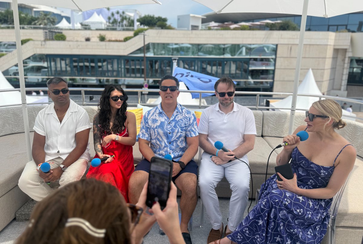 PubMatic's tweet photo. Day 1 @ #CannesLions is a wrap and what a day it was! 🌴✨

The Croisette was buzzing with energy, big ideas, and the conversations that matter most in advertising right now. Today we celebrated exciting new CTV partnerships with @Channel4 and @SonyPictures Entertainment, while also showcasing one of the industry's first head-to-head tests comparing agentic advertising to legacy buying with Level Agency.

And the momentum keeps building:

🎙️ PubMatic's Matt Salmon joined the Sphere Digital "Cannes Captures" podcast to discuss the latest in adtech innovation and what's driving the industry forward.

🎧 PubMatic's Emma Newman and Babs Kehinde joined Paul Blackburn and Nick Morgan on The Vudoo Commerce Media podcast to dig into AI efficiency, retail and commerce media outcomes, the consolidation of retail and commerce media, and creativity's role in driving results.

📊 Abbie Reichner sat on the @TeamMediaocean panel "Who will Own the Intelligence Layer of Programmatic Advertising" alongside @dentsu_global's Ant McDonagh, Horizon Media's Nav Singh, @inpoweredai's Peyman Nilforoush and Megan Garnett Coyle to dig into containerization and the future of data in digital advertising.

📺 Nicole Scaglione joined @Snowflake's executive roundtable, Performance CTV: What's Working Now and What's Next, to discuss what's driving stronger business outcomes in CTV today and where the market is headed.

🤝 It was a full day of meetings exploring how agentic advertising and AgenticOS are reshaping automation, transparency, and performance across the open internet. The energy around what's possible with AI right now is unlike anything we've seen before.

🍽️ We wrapped the evening with a PubMatic & Friends Dinner, celebrating day 1 with some of our incredible clients and partners.

Stay tuned. There's a lot more ahead for PubMatic at #Cannes this week. 👀

#Cannes #AdTech #CTV #AI #ProgrammaticAdvertising #AgenticAdvertising #OpenInternet