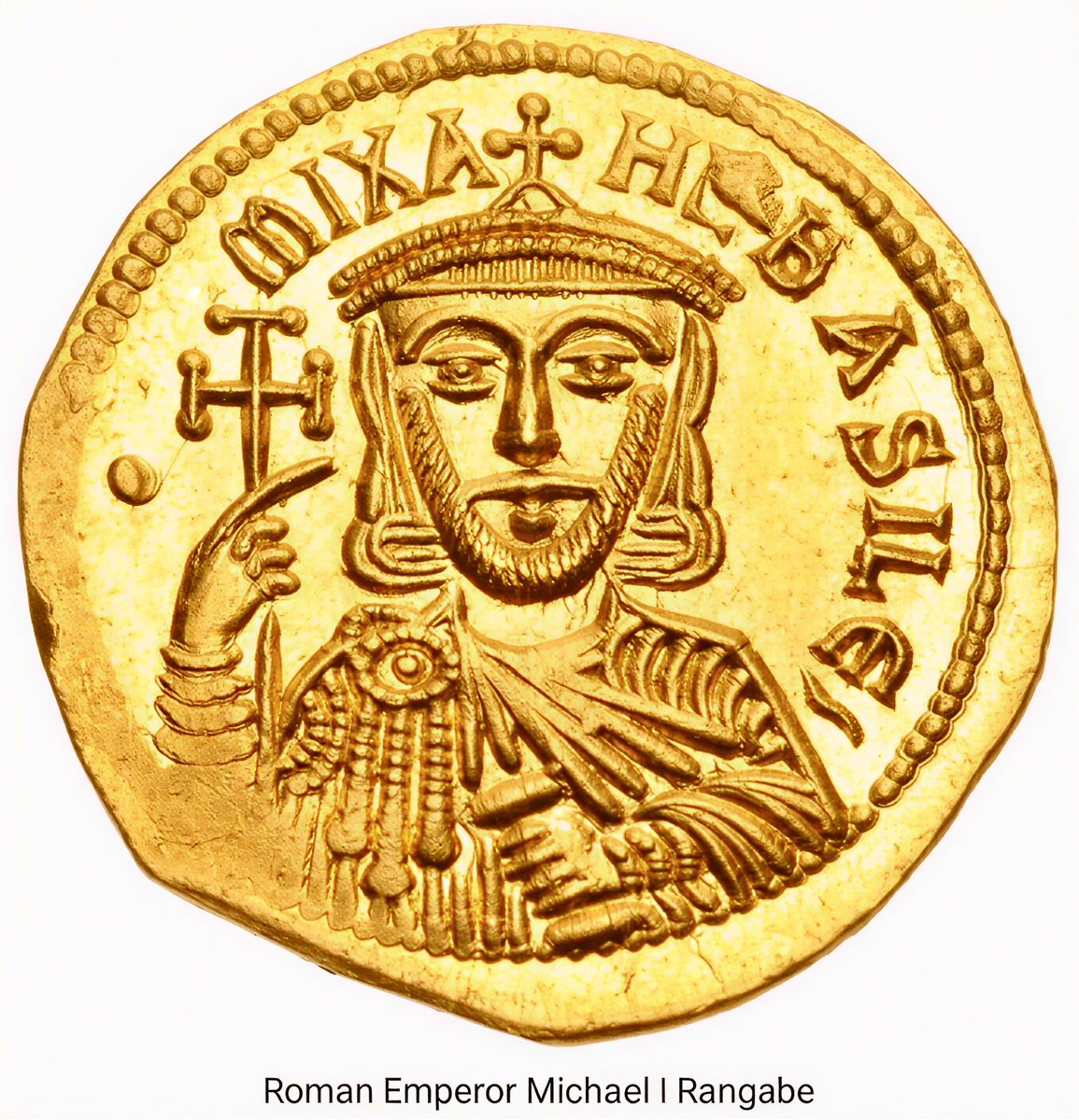 365RomanDays's tweet photo. #Rom365 June 22, 813, Battle of Versinikia, Thrace. The Romans led by Michael I Rangabe vs the Bulgarians led by Khan Krum. The Romans were defeated, Michael was forced to abdicate to Leo V. The Bulgarians then camped outside #Constantinople ready to take the city, but Krum died. https://t.co/PoOIMkoxaE