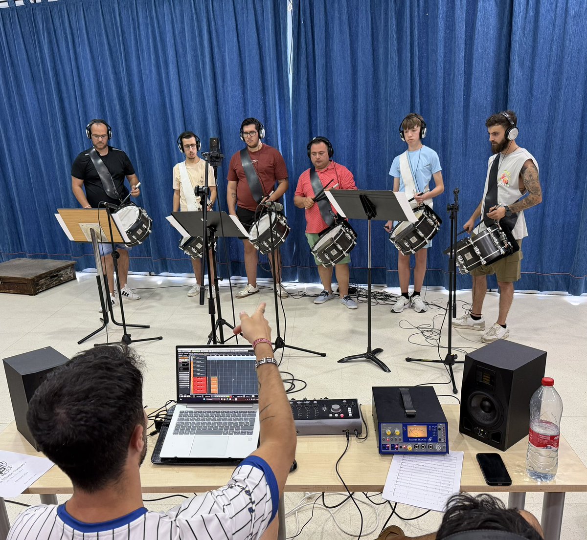 BctMercedViso's tweet photo. Finalizamos nuestra participación en la grabación del II trabajo discográfico de Apolo. 🎶
Enhorabuena a todos los implicados por este magnífico proyecto y gracias al Ayuntamiento de Mairena del Alcor y a la Banda de Música de Mairena del Alcor.
#atumerced 💜 https://t.co/PCHblYDlNp