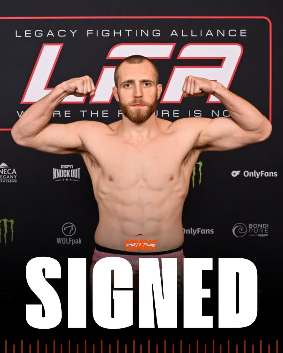 CSTodayNews's tweet photo. 🚨 Former LFA &amp; Cage Titans Welterweight Champion, Jonathan Piersma 🇺🇸 (12-3) has signed with the PFL, per his management @FirstRoundMgmt https://t.co/EqxCXXAA7X