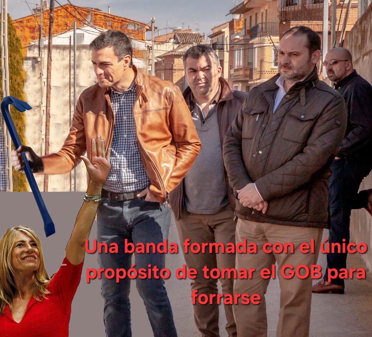 epesimo's tweet photo. No necesitaban un CORRUPTOR, la Banda del Peugeot reclutada por P.Sánchez provenía d los bajos fondos d la prostitución y sodomía, la mordida y el engaño, y con una unidad de destino: descerrajar el Estado.
Aldama era un FACILITADOR a demanda

#LaNoche24h #23JunioESP #LaHora23J https://t.co/wvYWATQVbX