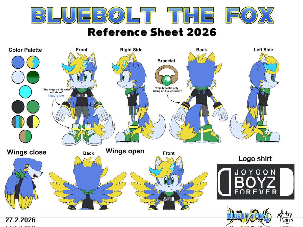 BlueBoltFox's tweet photo. @SonicFFVII Ayo deadass? (•-• https://t.co/iW9qd5lR4a