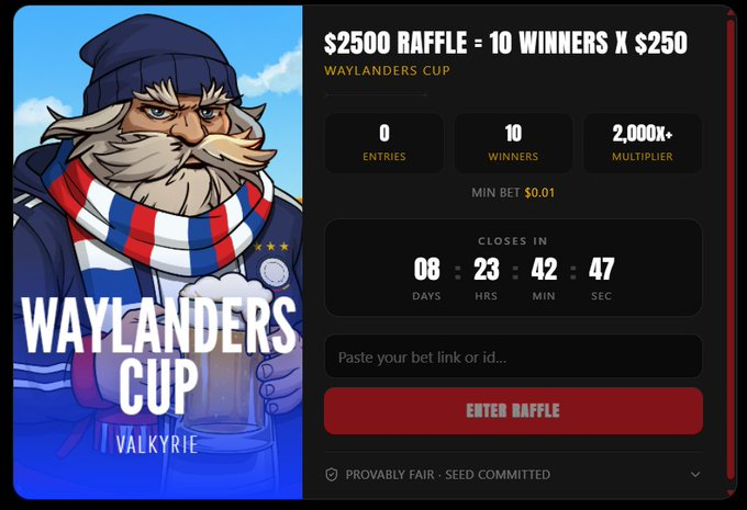 CocoSpinzz's tweet photo. Back From Denmark!!! Time to play all the new valkyrie games and snipe their new raffles. 

WE ARE LIVE!! 🚨🚨
https://t.co/nWvNyYT71W

RT &amp; 1 Tag For a chance to win $50 ✅ https://t.co/4kjJIeQiLe