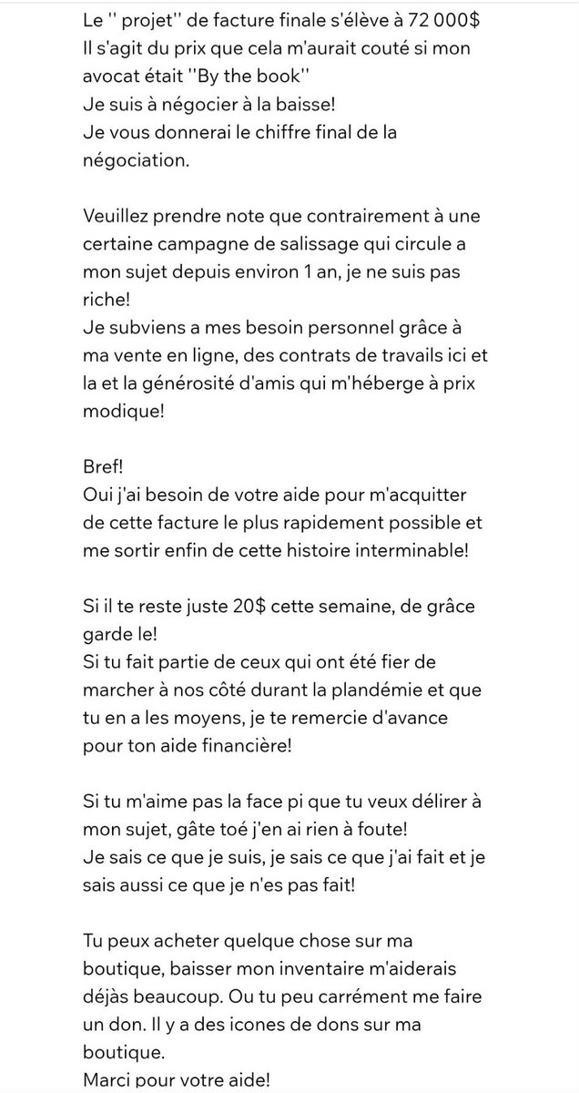 1sansnom's tweet photo. «L'artiste charlatan»🤡
Looser pathétique rencontre la réalité de son osti de niaisage et demande aux autres d'assumer la facture. 😂 https://t.co/EMxpOlOmu8