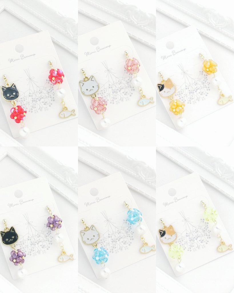 may_miii_'s tweet photo. おはようございます(*´ω`*)
いつもいいね♡RPありがとうございます✨
新作販売開始しました🐱
ご覧いただけたら嬉しいです⭐
素敵な一日になりますように🐢💗

🐱minne
https://t.co/VbcTzeHj9a 

#ハンドメイドアクセサリー #ハンドメイド好きさんと繋がりたい #minne_new https://t.co/Bnnrew6ExB