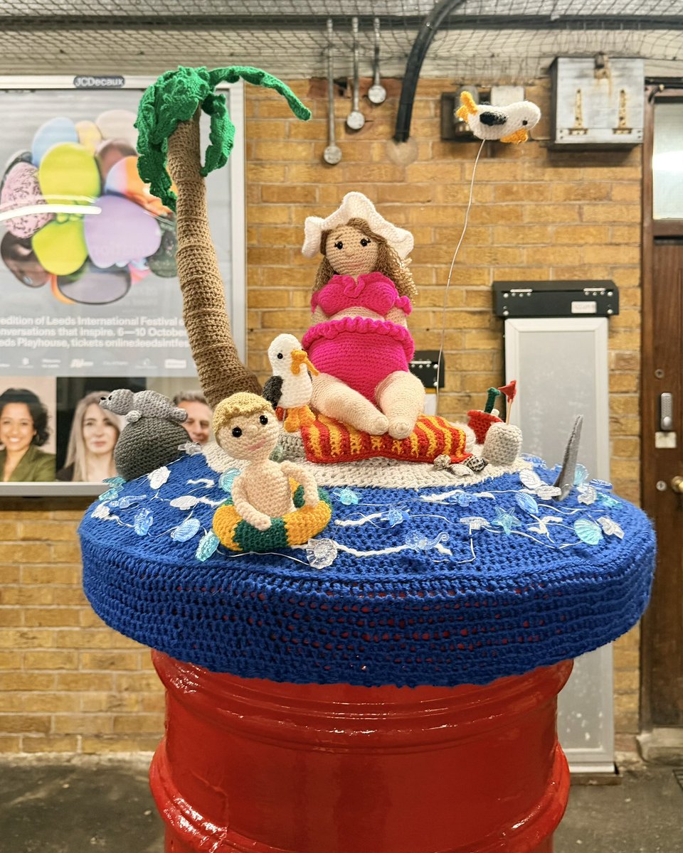 ArtStamped's tweet photo. Summer vibes at Harrogate Train Station! 🏝️ https://t.co/niaXWYxD5v