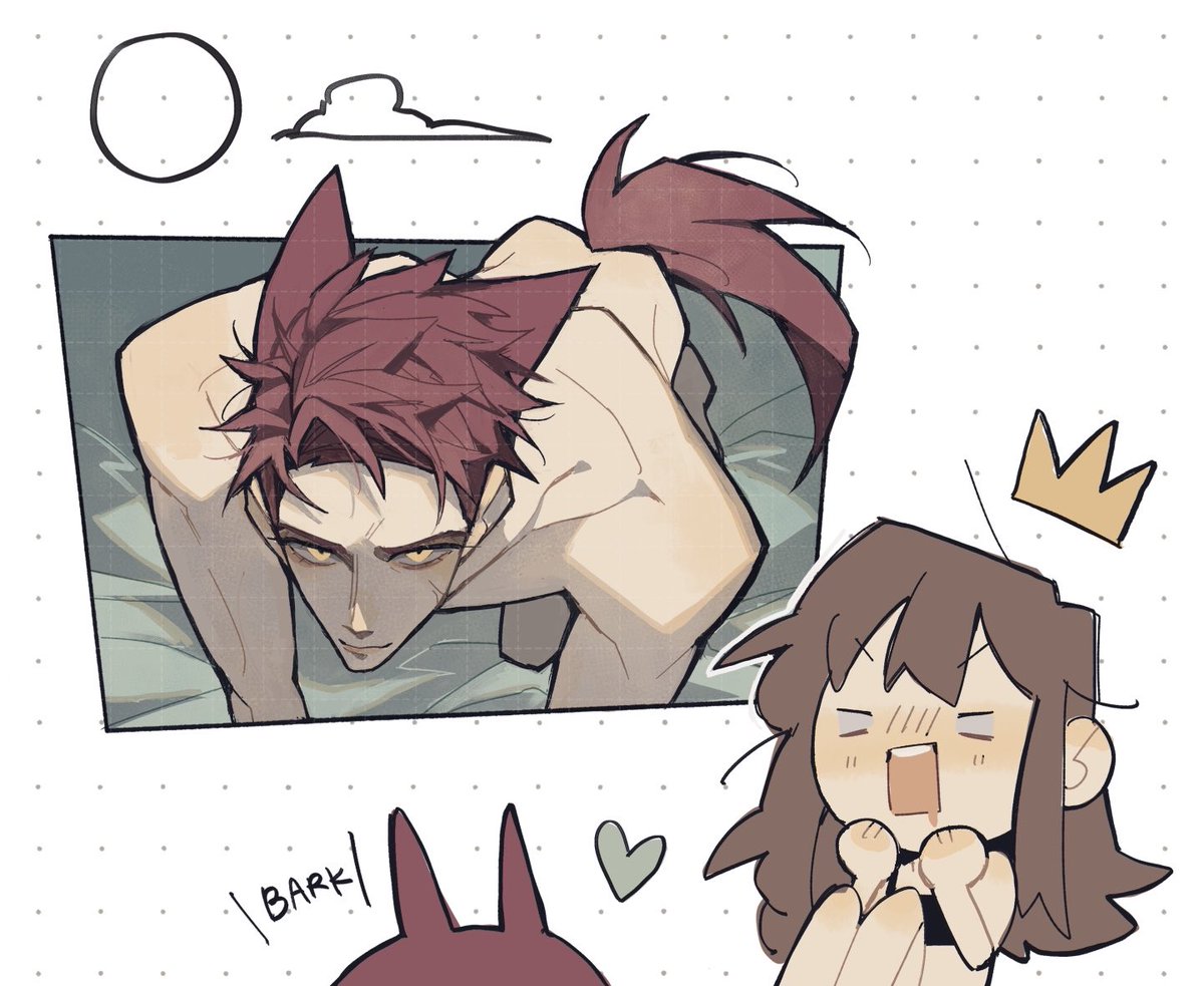 OtakuPup's tweet photo. Awoo-🐺🌕✨
#LoveandDeepspace https://t.co/319dXUMZjL