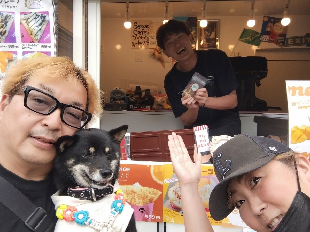 yas0111sun0923's tweet photo. 2026年6月22日(月)
昭和学院短期大学
Saumaro Cafe
Saumaro Cafeさん、久しぶりの
昭和学院出店✨✨✨
モリモリなクレープ美味しかった〜🥰楽しくて美味しい時間をありがとうございました🩷😉👍
#saumarocafe
#モチモチクレープ
#暴食戦線
#昭和学院短期大学 https://t.co/g9NthmIzty