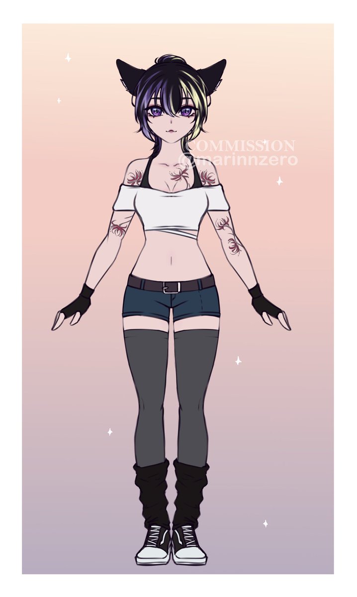 marinnzero's tweet photo. Commission for Cyphiez 
Thank you so much for commissioning me! <3

#VGenComm #artmoots #commission https://t.co/xZPVN2CRkh