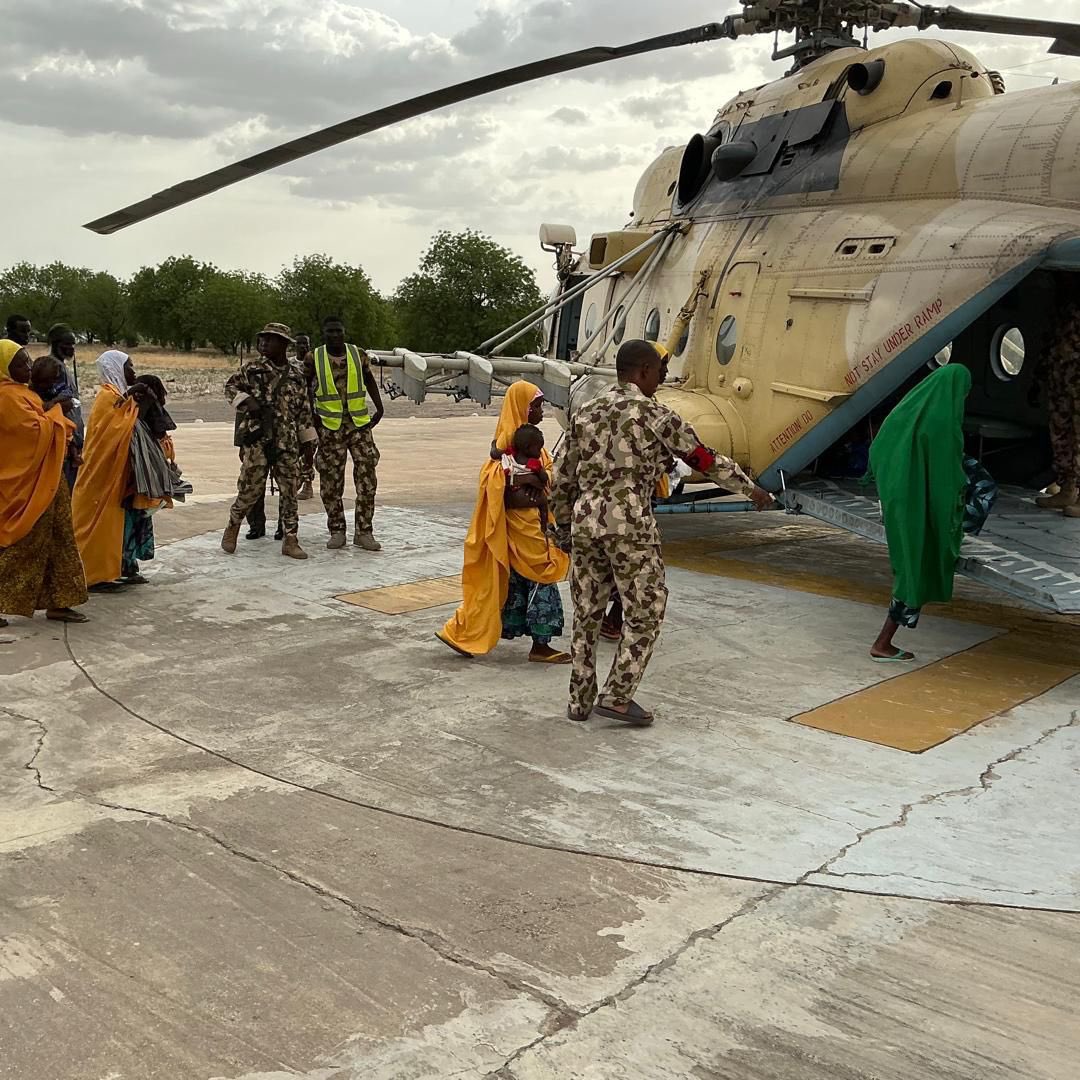 HQNigerianArmy's tweet photo. TROOPS OF OPERATION HADIN KAI RESCUE CAPTIVES IN KANGARWA

The Joint Task Force (North East), Operation HADIN KAI (OPHK), has recorded yet another significant humanitarian success with the rescue of over 47 persons, mostly women and children who were held captive by ISWAP terrorists in Kangarwa, Kukawa Local Government Area of Borno State on 20 June 2026. 

The successful rescue operation was made possible through sustained aggressive pressure and relentless offensive operations conducted by OPHK troops against ISWAP enclaves in the Lake Chad region. The unrelenting ground and air offensives forced the terrorists to abandon their positions in confusion, enabling the victims to escape from prolonged captivity. 

The rescued persons are currently being seen by medical professionals at a secure location. Necessary humanitarian support is being provided in coordination with relevant agencies to facilitate their eventual reintegration. 

This rescue further highlights the commitment of OPHK troops to not only degrade terrorist capabilities but also to secure the release of innocent civilians held against their will. The Theatre Command reaffirms its resolve to sustain offensive operations, dismantle remaining ISWAP networks and restore peace and normalcy across the North East region.

MOHAMMED GONI 
Captain 
Acting Military Information Officer 
Headquarters Joint Task Force North East Operation HADIN KAI
22 June 2026