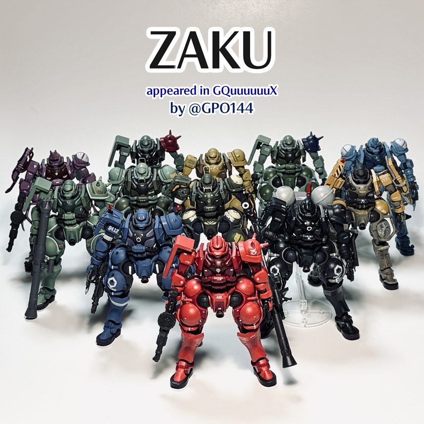 gpo144's tweet photo. #2026年自分が選ぶ今年上半期の４枚

Z-MSVコンプリート、GQザクコンプリート、何年も作りたかったFA百式改完成、アニバーサリー機作成、かな。 https://t.co/nFLYJH8xUv