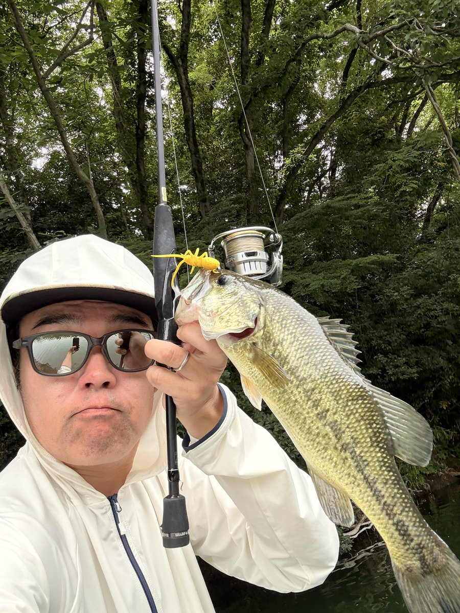 hajimefalling's tweet photo. 相模湖久しぶりすぎて状況把握するのに結構時間使ってもうた。
デカいの狙うならアフター回復やって分かったんで、ラスト2時間勝負かけてみます！
#バス釣り　#オリカネムシ2
#25BLX #アブソルートAAA6lb
#ルビアスエアリティ https://t.co/norX6TZytO