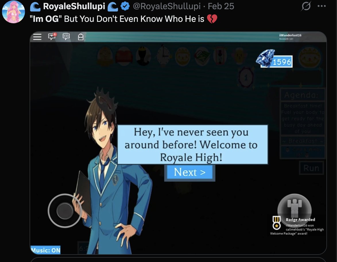 RoyaleShullupi's tweet photo. I have a confession to make, I DON'T know who this guy is, and I've NEVER Adopted an Enchantix Baby... 😭 https://t.co/kYrTFx9kjP
