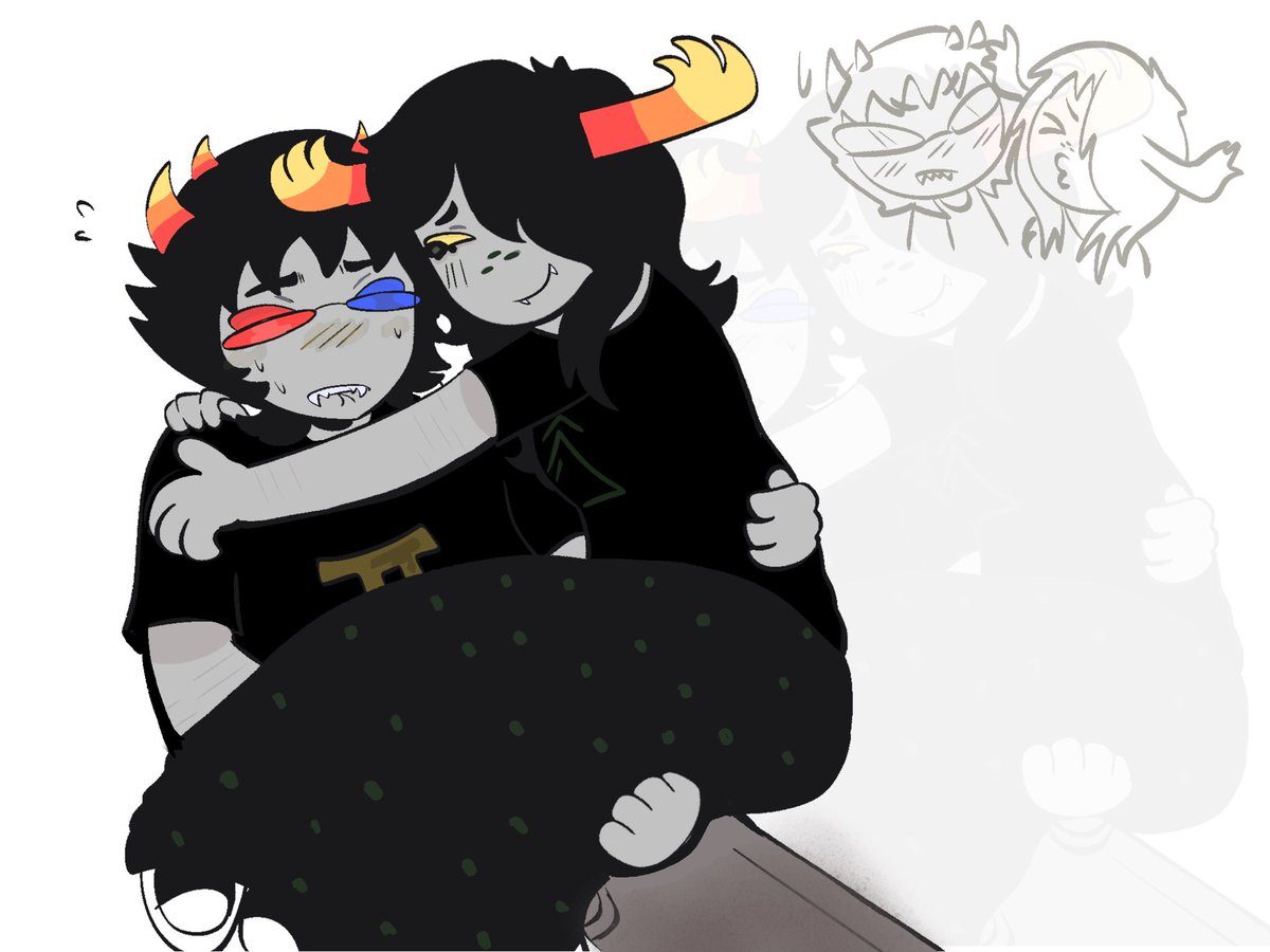 fungizzi's tweet photo. My trollsona and sollux #yumeship #yume #homestuck #sollux https://t.co/85r1MkTyAm