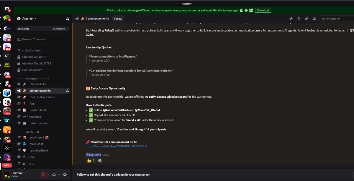 Hartona29's tweet photo. @AstarterDefiHub Happy to participate.
Good luck everyone! 

0xF6743Ce79A5ec3124c7505d47e02579a45bfa316

@Vertex_am021 @jojounitedmfc https://t.co/jUUWW0Hing