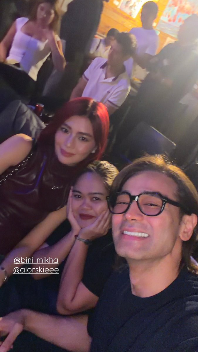 mshazeling27's tweet photo. MIKHAIAH last night at Kyle's Birthday  Party  ❤️🩵 

📸 dochayden ig stories https://t.co/3x6LKnlHjh