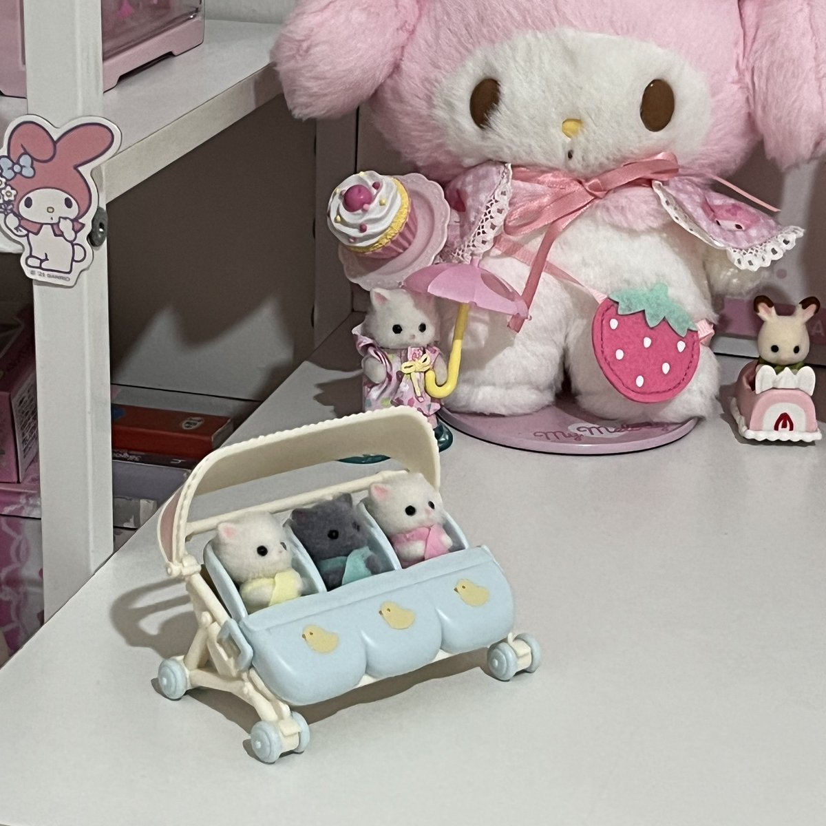 nuvarin00's tweet photo. ซิลวาเนียน แฝดสาม+รถเข็น 430฿ รส 
#ตลาดนัดซิลวาเนียน #ตลาดนัดsylvanian #ตลาดนัดsylvanianfamilies https://t.co/tuPr70cE27