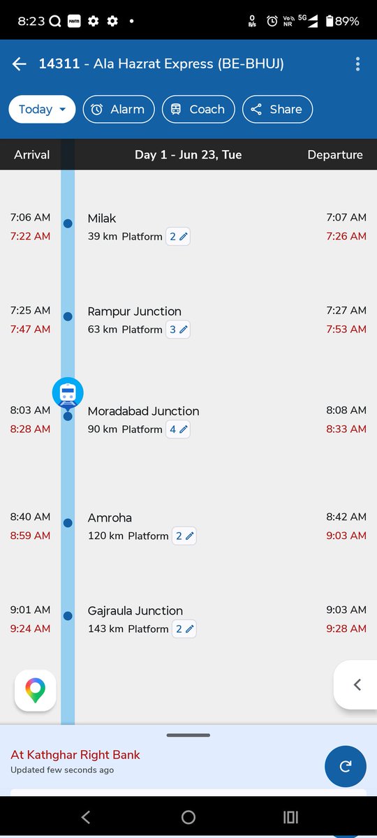 Pankajaswal381's tweet photo. @indianrailway__ need to take action ,late train arrival https://t.co/2N7SAjsqpJ
