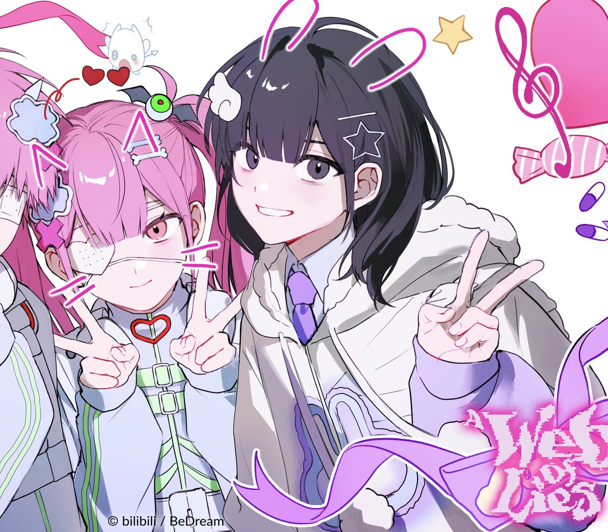 timelylingxi's tweet photo. link click 5th anniversary link click 5th anniversary music project dreamout a web of lies official art https://t.co/Dd6QD09xBr