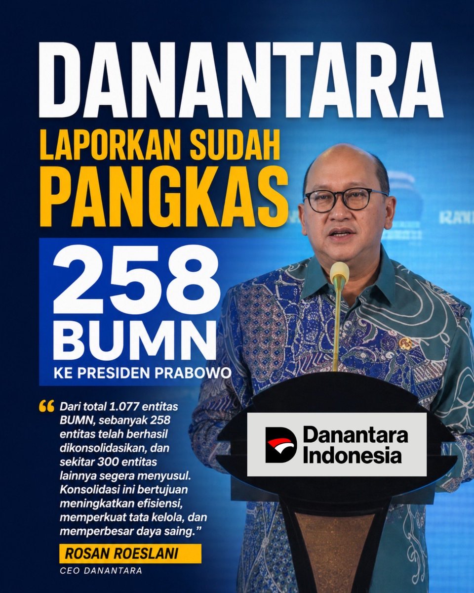 circjus's tweet photo. keren sebanyak ini udah dilaporkan semua loh sama danantara #TransformasiBUMN https://t.co/VgCMXIBy1k