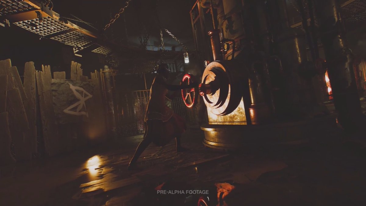 denfaminicogame's tweet photo. 『SAW』の非対称対戦ゲーム『SAW: Genesis』のトレイラーが公開。映像ではゲームの主催者「医師」が狡猾さと戦略で参加者を追い詰める姿が確認できる
https://t.co/YHuxDI04DR

主催者は力技で制圧できない。参加者が連携すると反撃可能で脱出の隙を作り出せる https://t.co/gHCI8cq3Z3