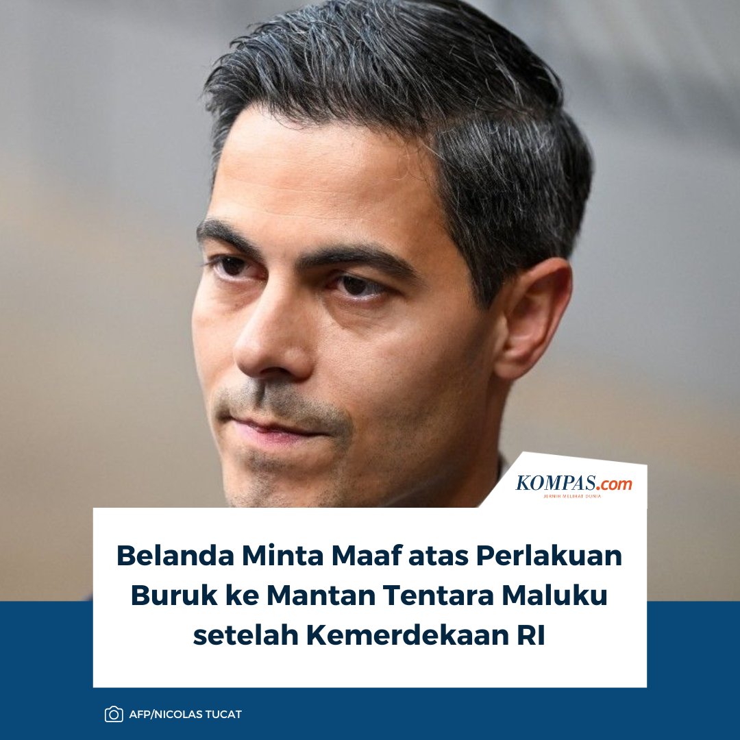 kompascom's tweet photo. Baca selengkapnya: https://t.co/u8LdHqKxyW

Dalam sebuah upacara di Rotterdam, Belanda secara resmi menyampaikan permohonan maaf atas perlakuan buruk dan tidak manusiawi terhadap mantan ribuan tentara Maluku yang pernah bertempur menjadi tentara kolonial Belanda selama masa perjuangan kemerdekaan Indonesia.

~MS #Belanda #tentaraMaluku