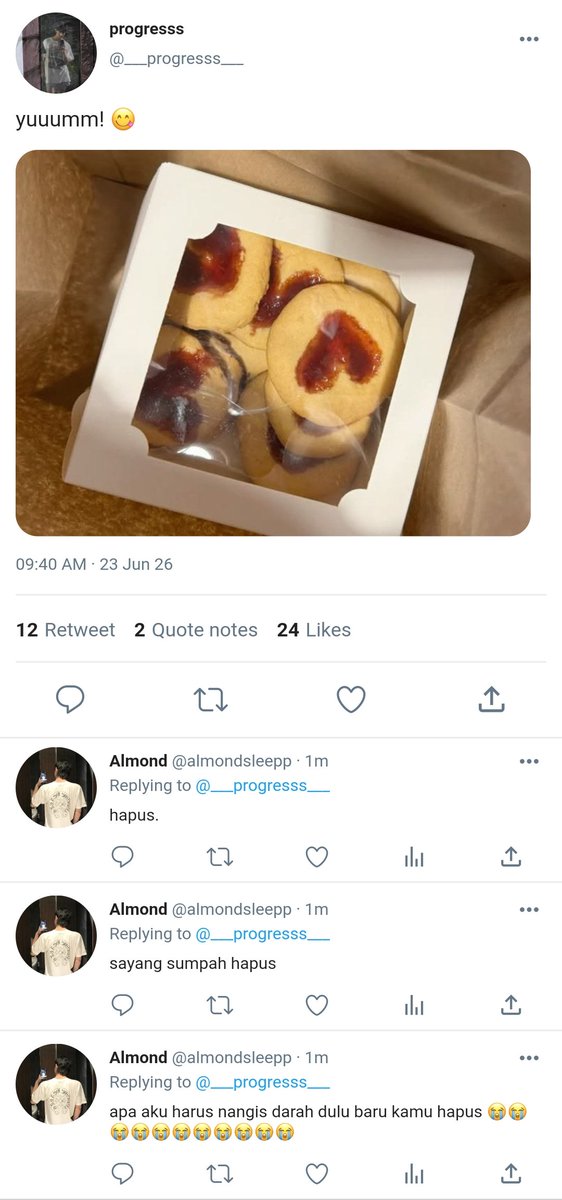 writeforheart's tweet photo. almondprogress few tweets au.

pacaran alay (((lagi))) ediisi prank https://t.co/nqJJ2sgYDK
