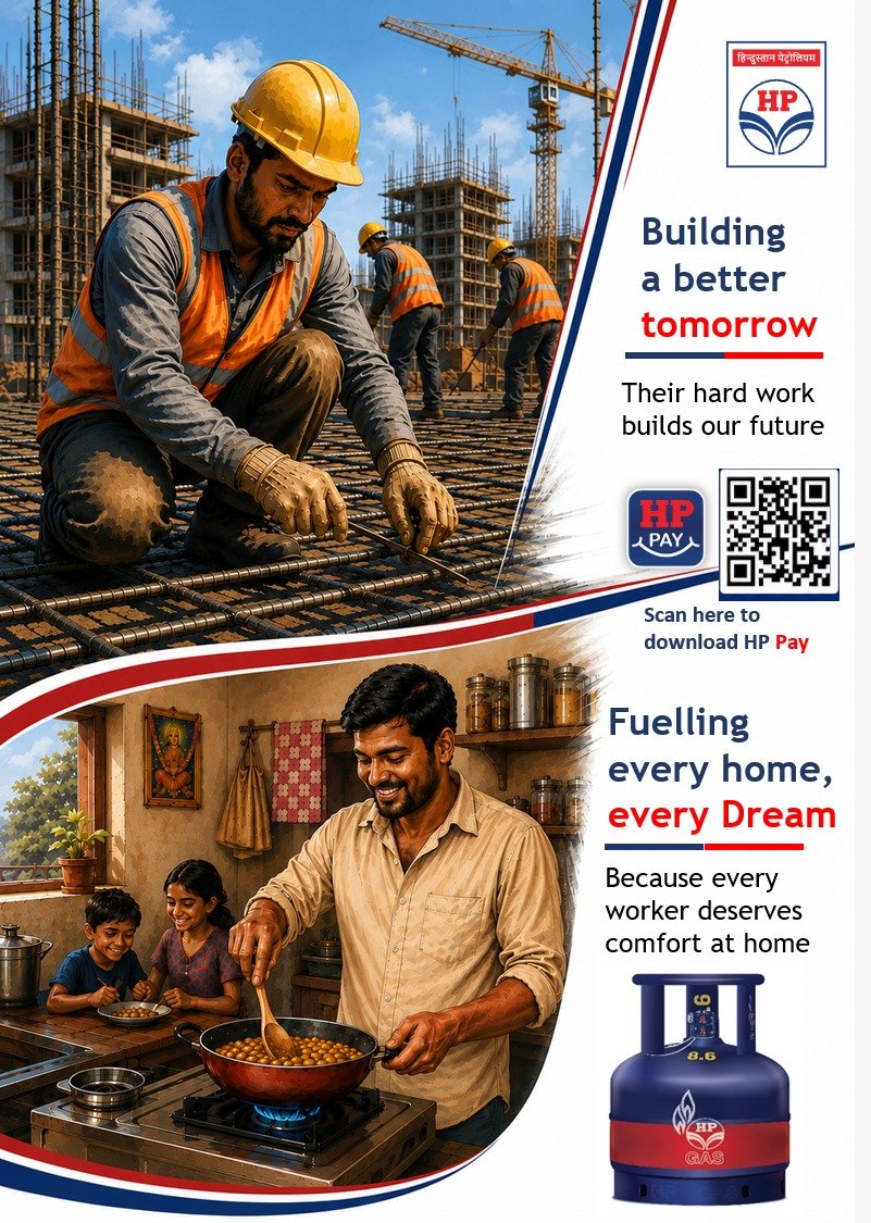 HPCL_INDORE_LRO's tweet photo. They build our cities. We help power their homes.Appu Cyls makes cooking gas accessible, safe, and convenient for migrant workers—so every hard day's work ends with the warmth of a home-cooked meal. 💙🔥
Building a better tomorrow. Fueling every home, every dream.
#AppuCyls https://t.co/LZ95d4PFI6