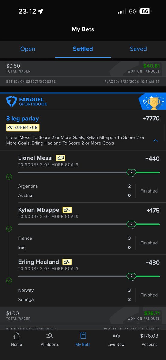emmanuelreyes45's tweet photo. @thepropdealer Just started betting again a few days ago. 1.50 got me over $100 in one day https://t.co/8wqrBZFDjc