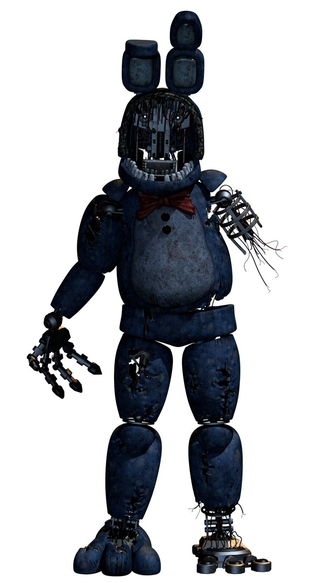 RealTorres15's tweet photo. hello withered bonnie model I made based off the FNaF2 Movie's design!
I think the movie was ass but the withereds looked cool for all few seconds we saw of them!!!! https://t.co/rV19GFG78y